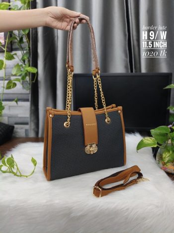 Border jute bag