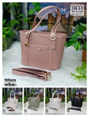 cute button bag