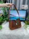 Border moon bag
