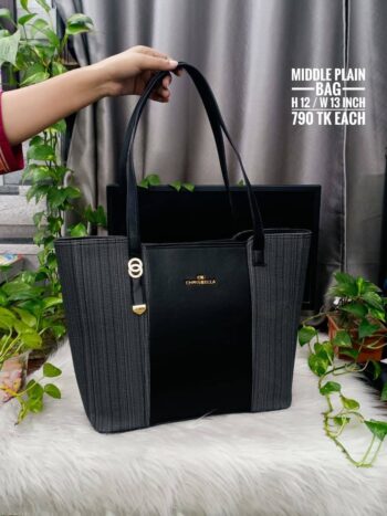 middle plain bag